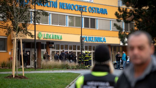 Hospital de Ostrava, Chequia, donde se produjo el tiroteo - Sputnik Mundo