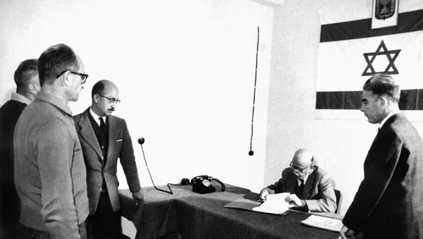 Adolf Eichmann en Israel Adolf Eichmann en Israel - Sputnik Mundo
