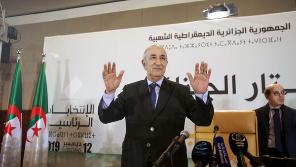 Presidente electo de Argelia, Abdelmadjid Tebboune - Sputnik Mundo