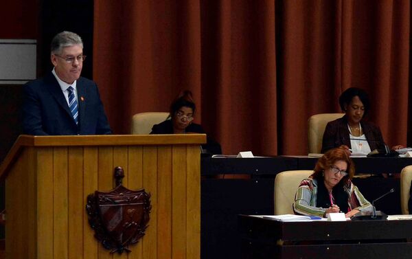 La IV sesión ordinaria de la Asamblea Nacional de Cuba en su IX Legislatura - Sputnik Mundo