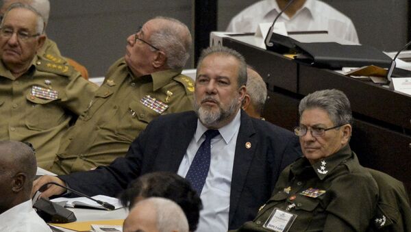 Manuel Marrero (centro), nuevo primer ministro de Cuba - Sputnik Mundo