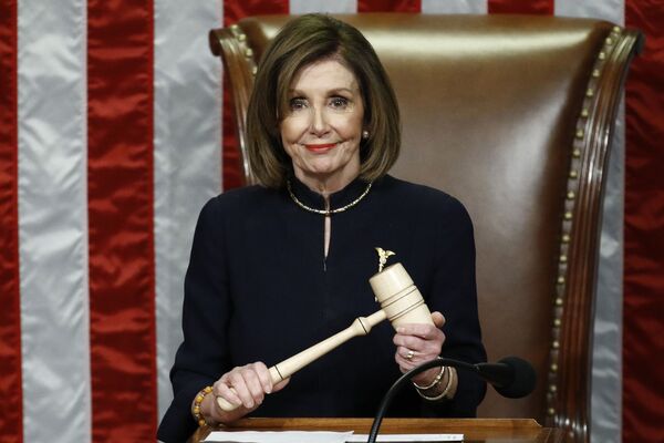 Nancy Pelosi, presidenta de la Cámara de Representantes de EEUU - Sputnik Mundo