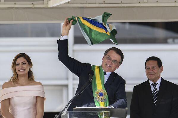 Jair Bolsonaro, asume la presidencia de Brasil, el 1 de enero de 2019 - Sputnik Mundo