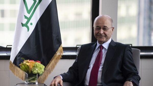 Barham Saleh, el presidente de Irak - Sputnik Mundo