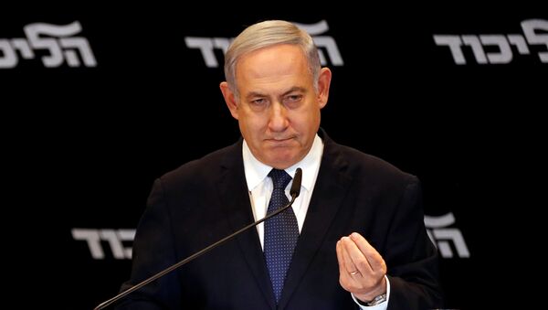 El primer ministro israelí en funciones, Benjamín Netanyahu - Sputnik Mundo