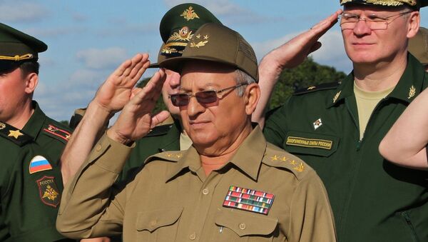 Leopoldo Cintra Frías, ministro de las Fuerzas Armadas de Cuba - Sputnik Mundo