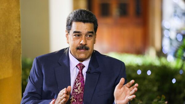 Entrevista al presidente de Venezuela, Nicolás Maduro, en Miraflores  - Sputnik Mundo