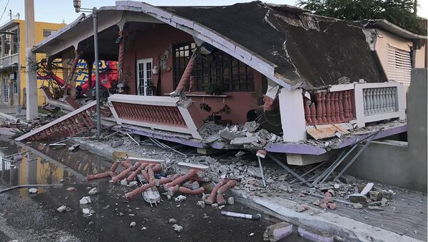 Las consecuencias del terremoto del 6 de enero en Puerto Rico - Sputnik Mundo