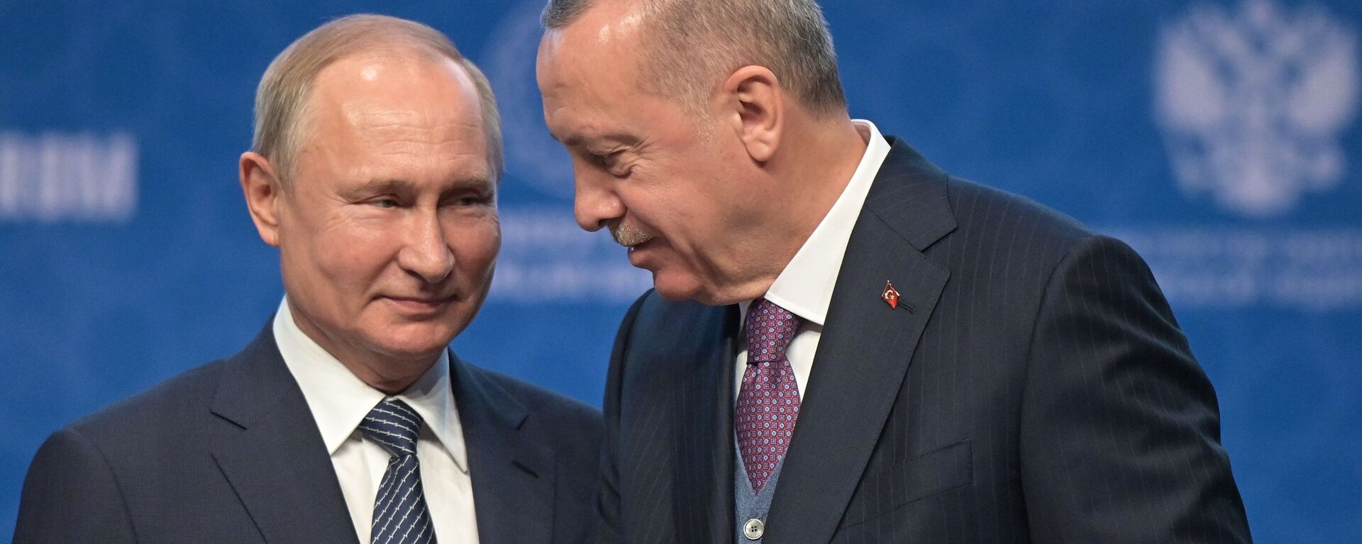 Presidente de Rusia, Vladímir Putin, y presidente de Turquía, Recep Tayyip Erdogan - Sputnik Mundo, 1920, 17.07.2022