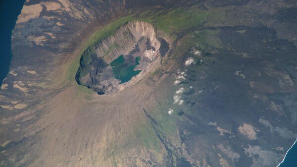Volcán La Cumbre, las islas Galápagos - Sputnik Mundo