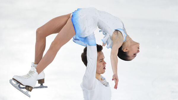 Apollinaria Panfílova y Dmitri Rilov en los Juegos Olímpicos de la Juventud - Sputnik Mundo