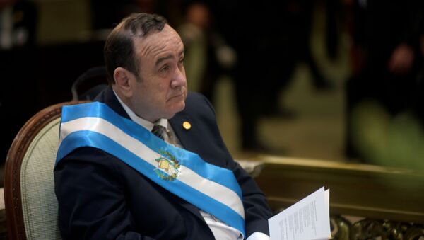 Alejandro Giammattei, el presidente de Guatemala - Sputnik Mundo