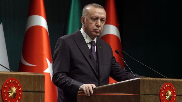 Recep Tayyip Erdogan, el presidente de Turquía - Sputnik Mundo