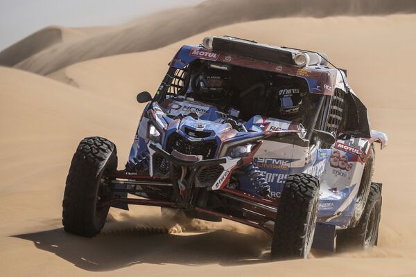 Adrenalina en el desierto: el 'rally' Dakar 2020, en imágenes - Sputnik Mundo