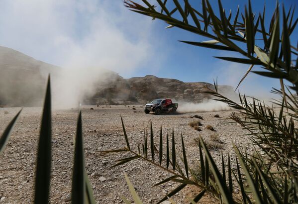 Adrenalina en el desierto: el 'rally' Dakar 2020, en imágenes - Sputnik Mundo