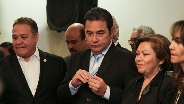 Jimmy Morales, el expresidente de Guatemala - Sputnik Mundo