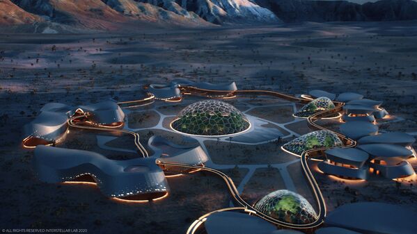 Prepárate para colonizar Marte: construyen en California el primer pueblo espacial - Sputnik Mundo