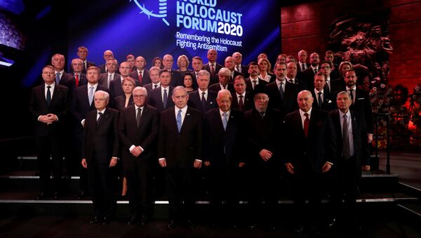 Líderes mundiales en el Foro Mundial del Holocausto - Sputnik Mundo