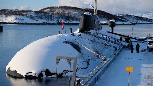 El submarino ruso (archivo) - Sputnik Mundo