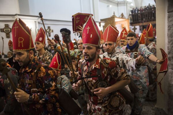 La fiesta 'La Endiablada' de España, en imágenes - Sputnik Mundo