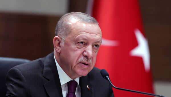 Recep Tayyip Erdogan, el presidente turco - Sputnik Mundo