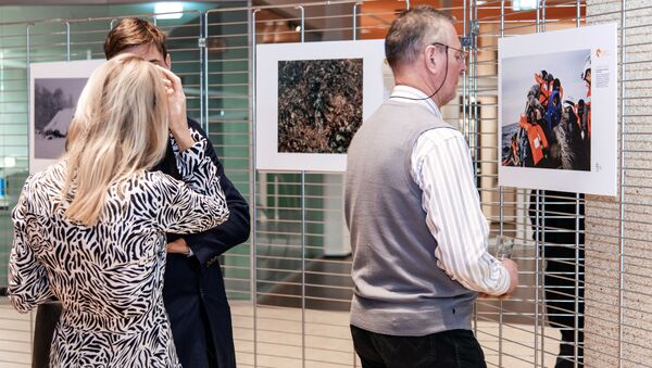 La exposición de fotos de ganadores del concurso Andréi Stenin 2019 en Estrasburgo - Sputnik Mundo