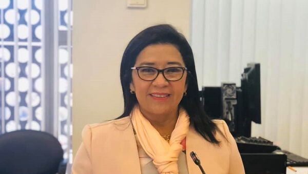  Karina Arteaga, legisladora oficialista ecuatoriana - Sputnik Mundo