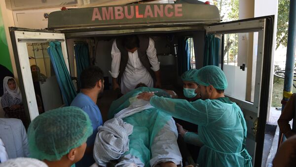 Una ambulancia en Kabul, Afganistán - Sputnik Mundo