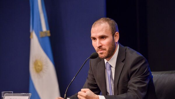 Martín Guzmán, ministro argentino de Economía - Sputnik Mundo