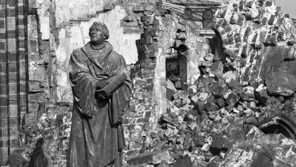 Dresde, destrozada por el bombardeo de 1945 - Sputnik Mundo