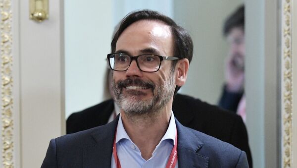 Fernando Garea, exdirector de la Agencia EFE. - Sputnik Mundo
