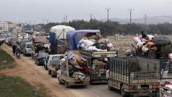 Los desplazados en Siria - Sputnik Mundo