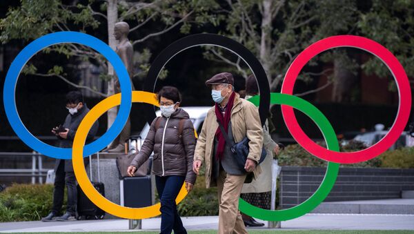 Anillos olímpicos en Tokio - Sputnik Mundo