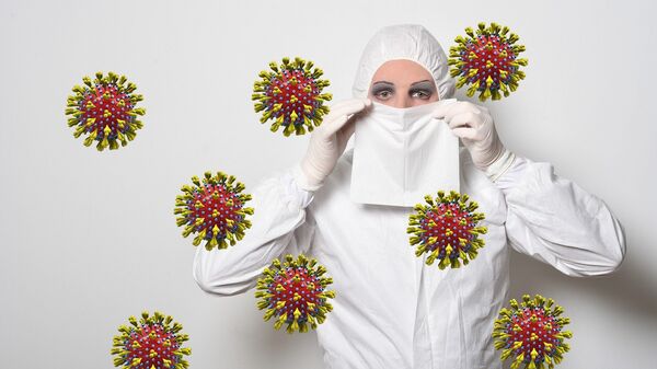 Protección contra el nuevo coronavirus (imagen referencial) - Sputnik Mundo
