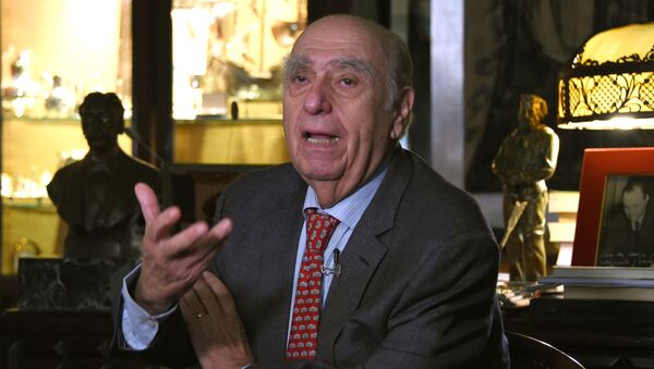 Julio María Sanguinetti, expresidente de Uruguay - Sputnik Mundo