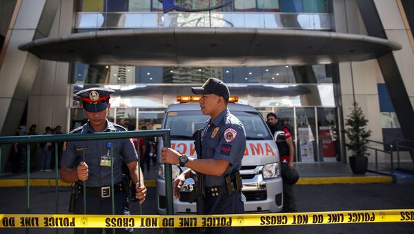 Los agentes de Policía filipina en Manila - Sputnik Mundo