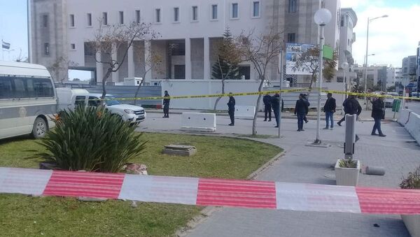 Situación cerca de la Embajada de EEUU en Túnez - Sputnik Mundo