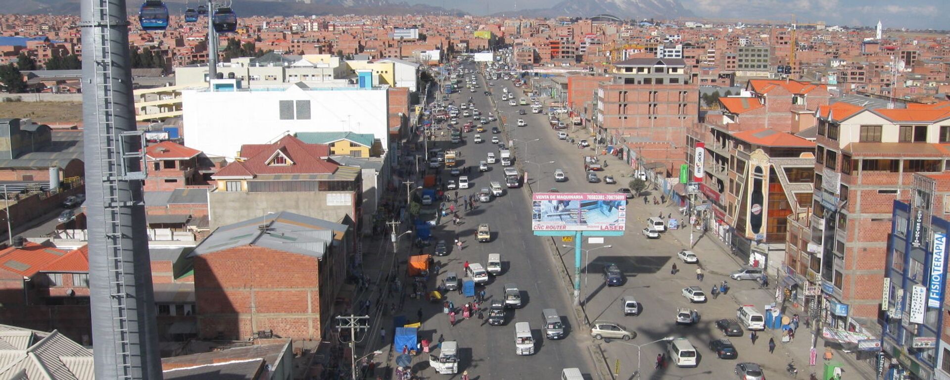 Una vista aérea de El Alto, Bolivia - Sputnik Mundo, 1920, 06.03.2021