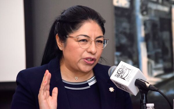 Maribel Cervantes Guerrero, secretaria de Seguridad del Estado de México - Sputnik Mundo