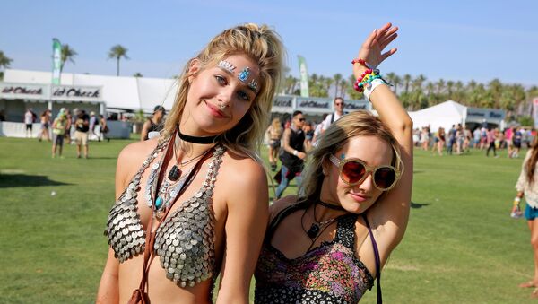 El festival Coachella en 2015 - Sputnik Mundo