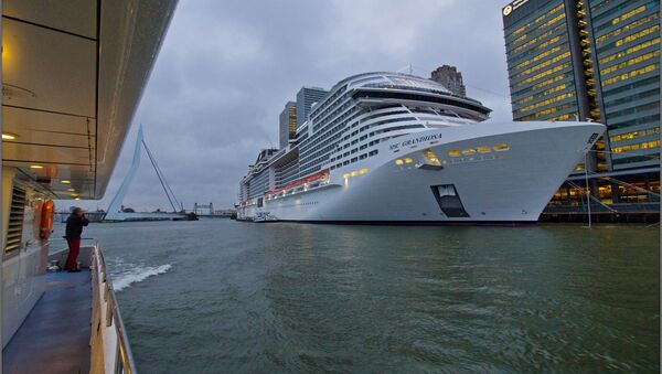 Crucero MSC Grandiosa en Rotterdam - Sputnik Mundo