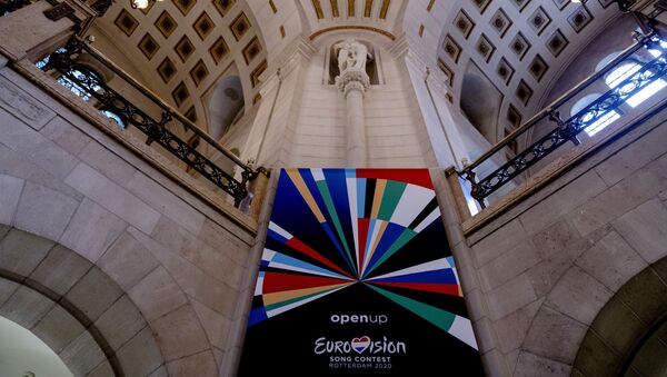 El logo de Eurovisión 2020 - Sputnik Mundo