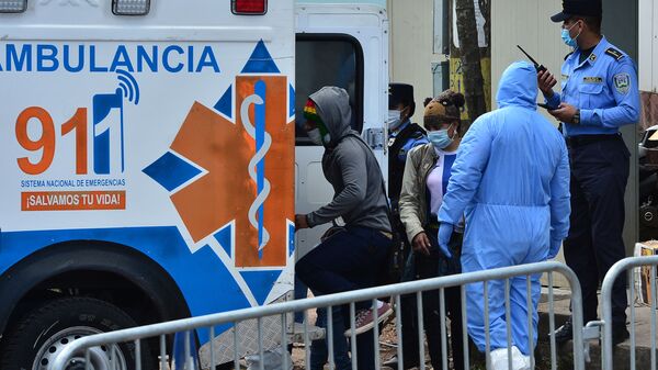 Ambulancia en Tegucigalpa, Honduras - Sputnik Mundo