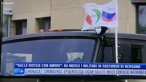 Un canal italiano muestra el profesionalismo de los especialistas rusos en Italia  - Sputnik Mundo