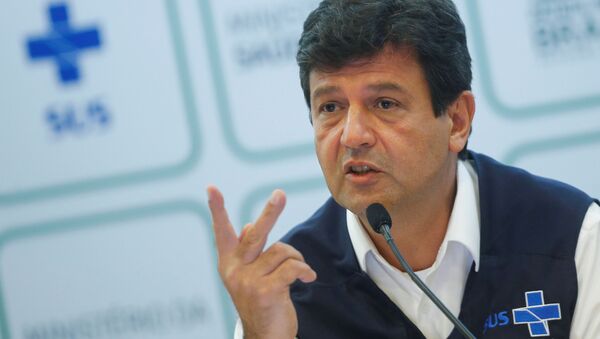  Luiz Henrique Mandetta, ministro de Salud de Brasil - Sputnik Mundo