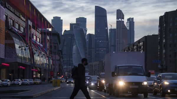 La ciudad de Moscú, el complejo de rascacielos Moscow City - Sputnik Mundo