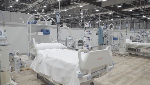 El hospital de campaña de Ifema ya dispone de una unidad de cuidados intensivos - Sputnik Mundo