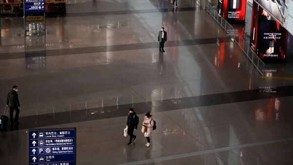Aeropuerto de Pekín, China - Sputnik Mundo