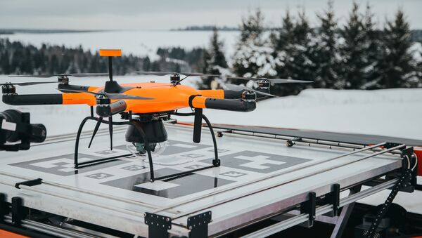 Un dron Supercam - Sputnik Mundo