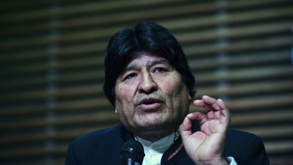 Evo Morales, expresidente de Bolivia - Sputnik Mundo